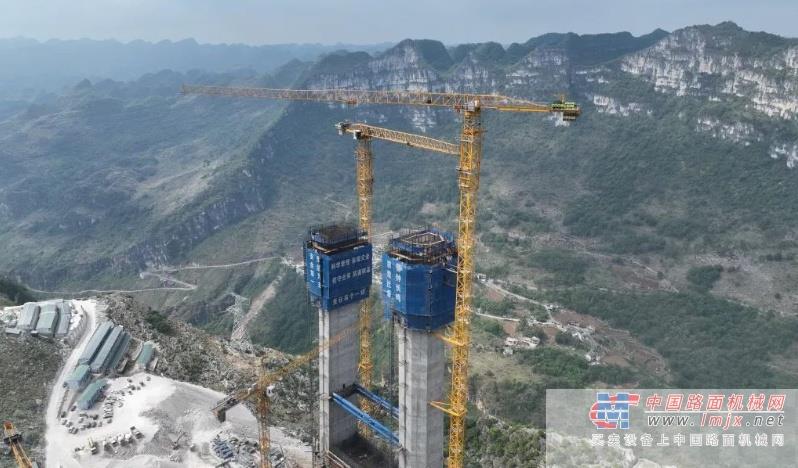 跨越“地球裂缝”！中联重科塔机助建未来世界第一高桥